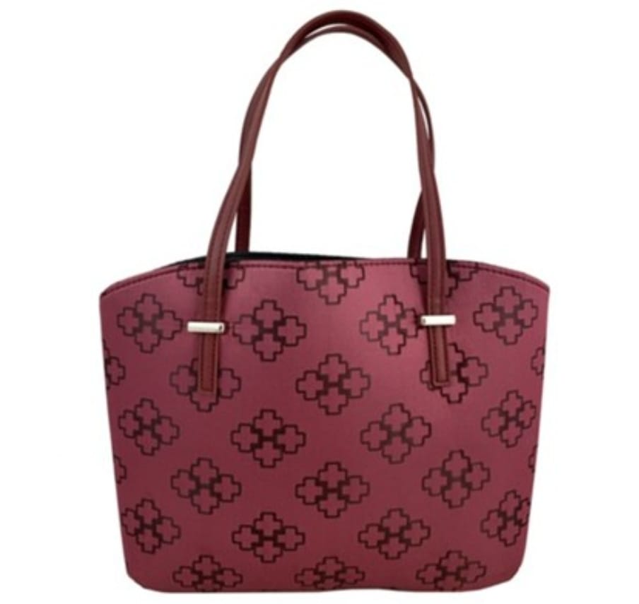 Purse Style Bible Tote - Choose Love, Burgundy, X-Large