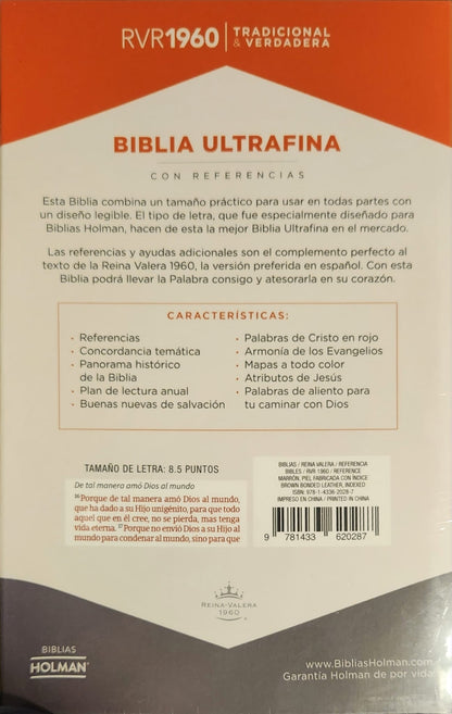 Biblia Ultrafina - Color Vino